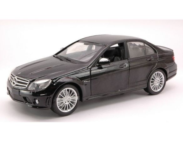 New Ray NY71086BK MERCEDES BENZ C 63 AMG 2008 BLACK 1:24 Modellino
