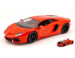 Welly WE0209 LAMBORGHINI AVENTADOR LP 700-4 2011 ARANCIO ARGOS 1:24 Modellino