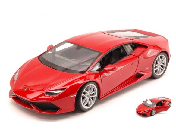 Welly WE0398 LAMBORGHINI HURACAN LP 610-4 2014 RED 1:24 Modellino