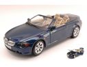 Maisto MI31111BL BMW 645 CI CONVERTIBLE 2004 BLUE1:18 Modellino