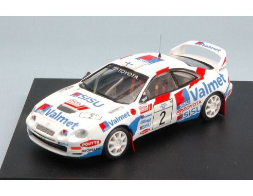 Trofeu TF0709 TOYOTA CELICA St205 N.2 ACCIDENT 1000 LAKES 1995 KANKKUNEN-GRIST 1:43 Modellino
