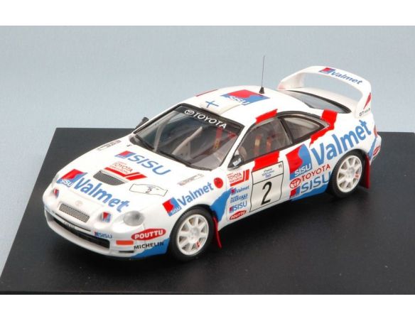 Trofeu TF0709 TOYOTA CELICA St205 N.2 ACCIDENT 1000 LAKES 1995 KANKKUNEN-GRIST 1:43 Modellino