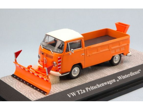 Premium Classixx PREM11359 VW T2A ANTINEVE PRITSCHENWAGEN WINTERDIENST 1:43 Modellino