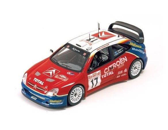 Ixo model RAM107 CITROEN XSARA N.17 2nd M.CARLO 2003 MC RAE-RINGER 1:43 Modellino