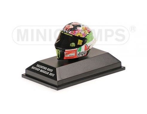 Minichamps PM398120086 CASCO V.ROSSI MUGELLO 2012 1:8 Modellino