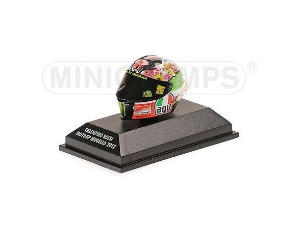 Minichamps PM398120086 CASCO V.ROSSI MUGELLO 2012 1:8 Modellino