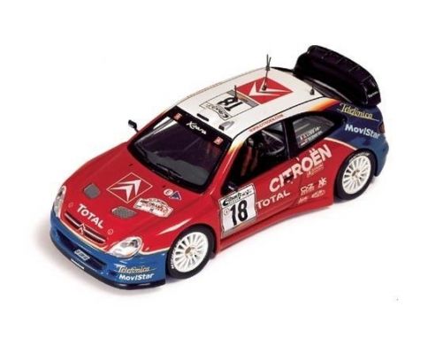 Ixo model RAM120 CITROEN XSARA WRC N.18 2003 1:43 Modellino
