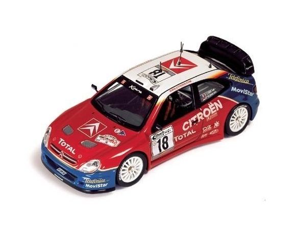 Ixo model RAM120 CITROEN XSARA WRC N.18 2003 1:43 Modellino