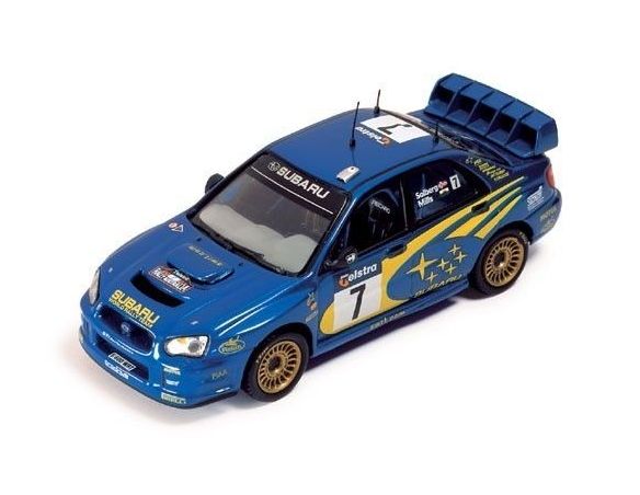 Ixo model RAM126 SUBARU IMPREZA N.7 AUSTRALIA'03 1:43 Modellino
