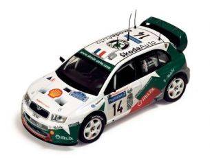Ixo model RAM135 SKODA FABIA WRC N.14 TDC'03 1:43 Modellino