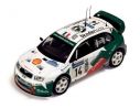 Ixo model RAM135 SKODA FABIA WRC N.14 TDC'03 1:43 Modellino