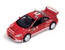 Ixo model RAM141 PEUGEOT 307 N.5 M.CARLO 2004 1:43 Auto Rally
