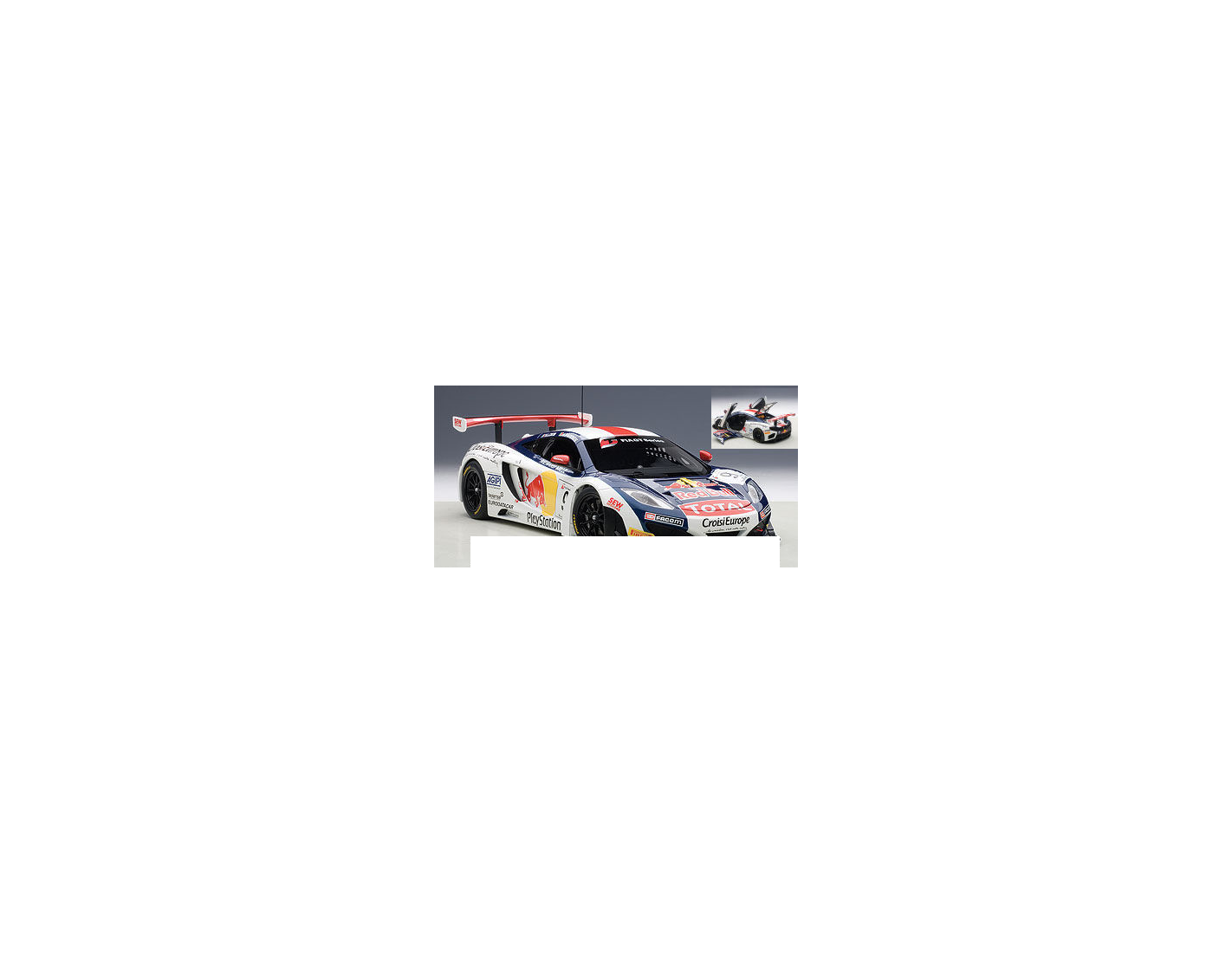 1/18 MCLAREN 12C Gt3 Gulf United Macao GP 2013 TSM151836R NO SPARK