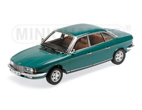 MINICHAMPS 151015405 NSU RO80 1972 GREEN Modellino