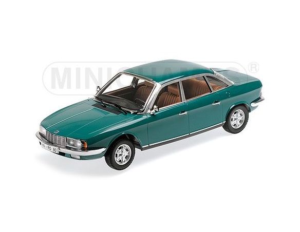 MINICHAMPS 151015405 NSU RO80 1972 GREEN Modellino