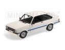 Minichamps PM150084470 FORD ESCORT II RS 1800 1975 WHITE 1:18 Modellino