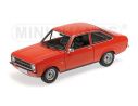 Minichamps PM150084100 FORD ESCORT II 1975 ORANGE 1:18 Modellino