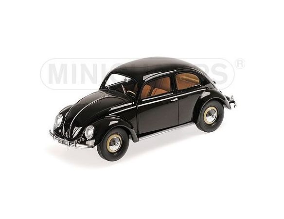 Minichamps PM107054001 VW 1200 1949 BLACK 1:18 Modellino