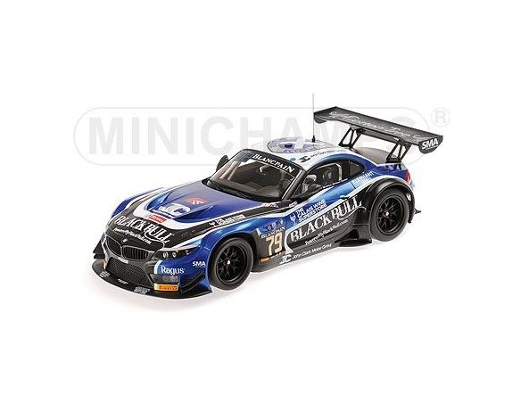 MINICHAMPS 151142379 BMW Z4 GT3 E89 ECURIE ECOSSE SMITH MCCAIG BRYANT SIMS 24H SPA-FRANCORCHAMPS 2014 Modellino