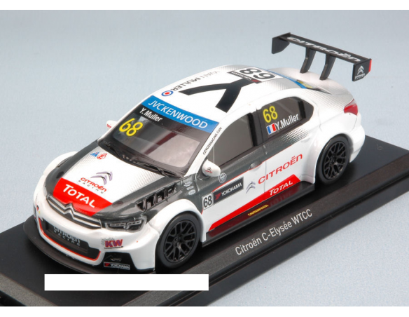 Norev NV155172 CITROEN C-ELYSEE N.68 WTCC 2015 Y.MULLER 1:43 Modellino