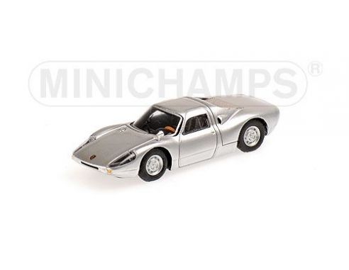 Minichamps PM877065720 PORSCHE 904 GTS 1964 SILVER 1:87 Modellino