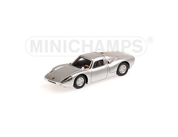 Minichamps PM877065720 PORSCHE 904 GTS 1964 SILVER 1:87 Modellino