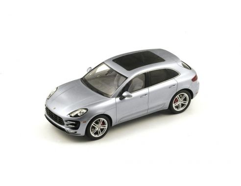 Spark Model S18171 PORSCHE MACAN TURBO 2013 SILVER 1:18 Modellino