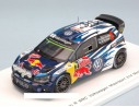Spark Model S4502 VW POLO R WRC N.2 2nd MONTE CARLO 2015 J.M.LATVALA-M.ANTTILA 1:43 Modellino
