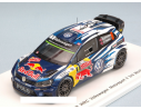 Spark Model S4507 VW POLO R WRC N.9 3rd MONTE CARLO 2015 A.MIKKELSEN-O.FLOENE 1:43 Modellino