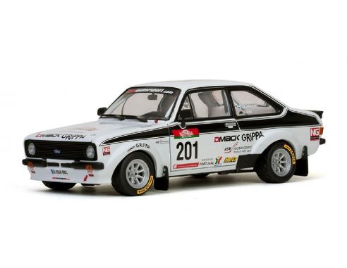 SunStar SS4493 FORD ESCORT RS 1800 N.201 WINN.PORTUGAL REVIV.2010 KANKKUNEN-GRIST 1:18 Modellino