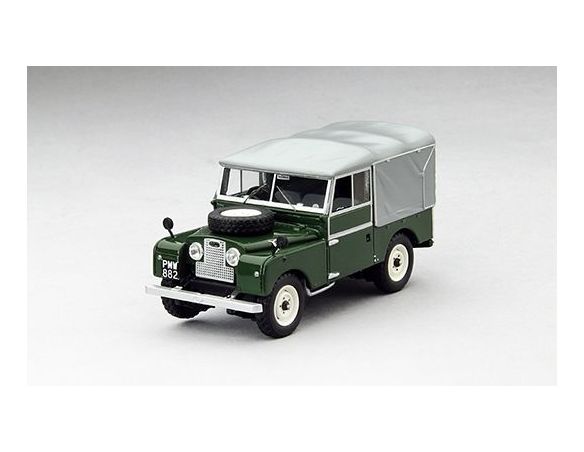 True Scale Miniatures TSM144325 LAND ROVER SERIE I 88 SOFT TOP 1957 GREEN 1:43 Modellino