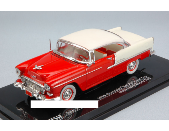 Vitesse VE36323 CHEVROLET BEL AIR HARD TOP 1955 IVORY/RED 1:43 Modellino