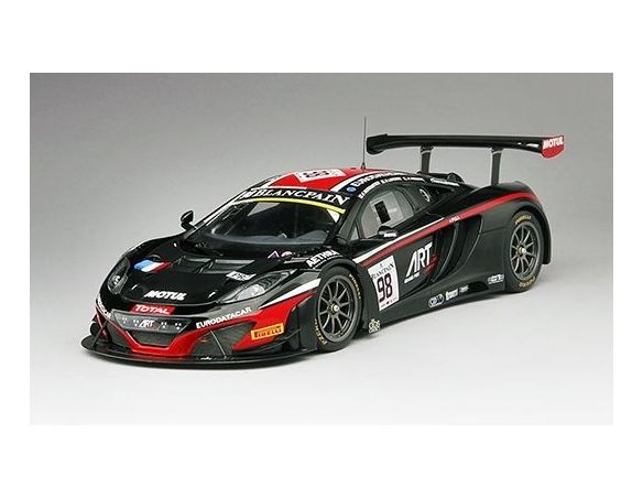 True Scale Miniatures TSM151813R MC LAREN 12C GT3 N.98 DNF 24H SPA 2014 DEMOUSTIER-LAPIERRE-PARENTE 1:18 Modellino