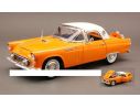 Motormax MTM73176YL FORD THUNDERBIRD HARD TOP 1956 YELLOW 1:18 Modellino