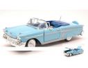 Motormax MTM73267LB CHEVROLET IMPALA 1958 LIGHT BLUE 1:24 Modellino