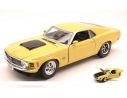 Motormax MTM73303YL FORD MUSTANG BOSS 429 1970 YELLOW 1:24 Modellino