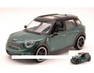 Motormax MTM73353GR MINI COOPER S COUNTRYMAN 2011 GREEN VERDE ROOF 1:24 Modellino