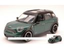 Motormax MTM73353GR MINI COOPER S COUNTRYMAN 2011 GREEN VERDE ROOF 1:24 Modellino
