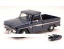 Motormax MTM73355DB CHEVY C10 FLEETSIDE PICK UP 1966 DARK BLUE 1:24 Modellino