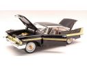 Motormax MTM73115BK PLYMOUTH FURY 1958 BLACK 1:18 Modellino