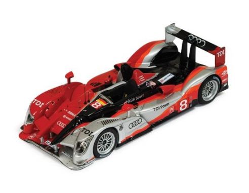 Ixo model LMM185 AUDI R15 TDI N.8 2nd LMP1 LM 2010 LOTTERER-TRELUYER-FASSLER 1:43 Modellino