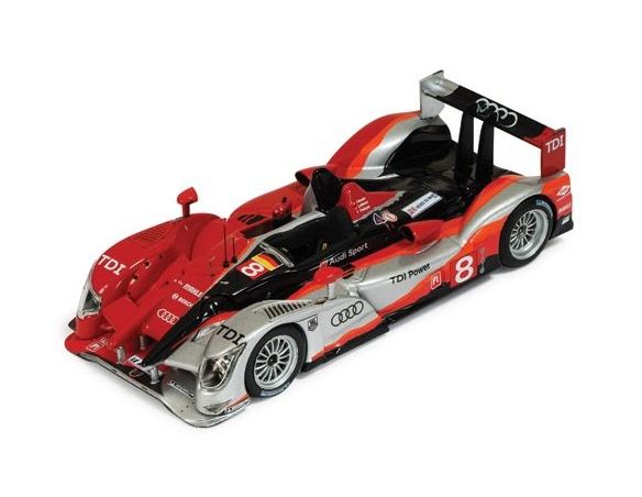 Ixo model LMM185 AUDI R15 TDI N.8 2nd LMP1 LM 2010 LOTTERER-TRELUYER-FASSLER 1:43 Modellino