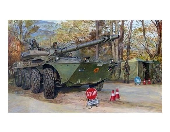 TRUMPETER 00387 ITALIAN B1 CENTAURO LATE VERSION Modellino