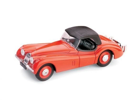 Brumm BM0102-03 JAGUAR XK 120 DROP HEAD 1948 ROSSO 1:43 Modellino