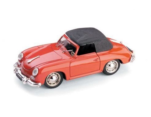 Brumm BM0118-03 PORSCHE 356 SPEEDSTER CHIUSA SOFT TOP 1952 ROSSO 1:43 Modellino