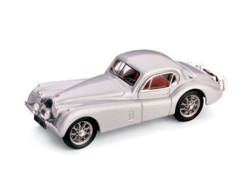 Brumm BM0105-01 JAGUAR XK 120 COUPE' 1948 ARGENTO 1:43 Modellino
