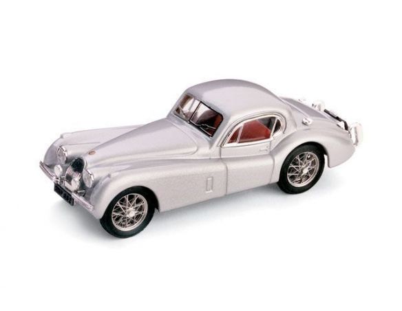 Brumm BM0105-01 JAGUAR XK 120 COUPE' 1948 ARGENTO 1:43 Modellino