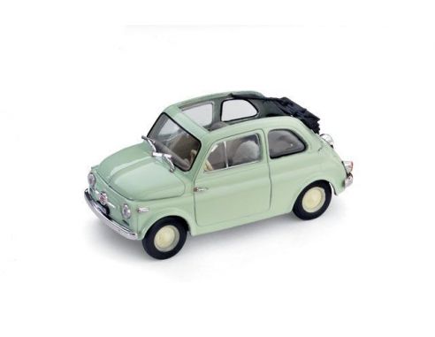 Brumm BM0340-03 FIAT 500 ECONOMICA APERTA 1957 VERDE CHIARO 1:43 Modellino