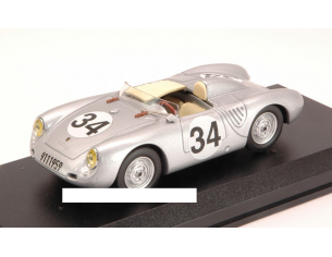 Best Model BT9592 PORSCHE 550 RS N.34 DNF LM 1957 STOREZ-CRAWFORD 1:43 Modellino