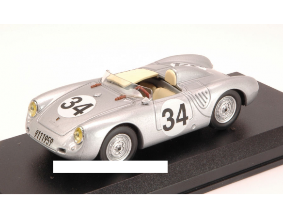 Best Model BT9592 PORSCHE 550 RS N.34 DNF LM 1957 STOREZ-CRAWFORD 1:43 Modellino